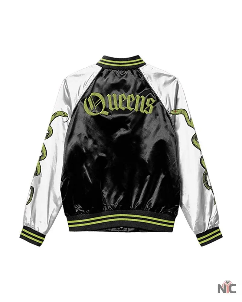 Satin Snake Retro Jacket Clanton Jacket