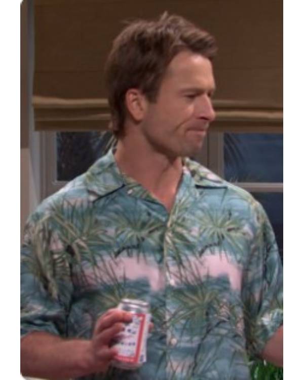 Saturday Night Live Glen Powell Printed Shirt