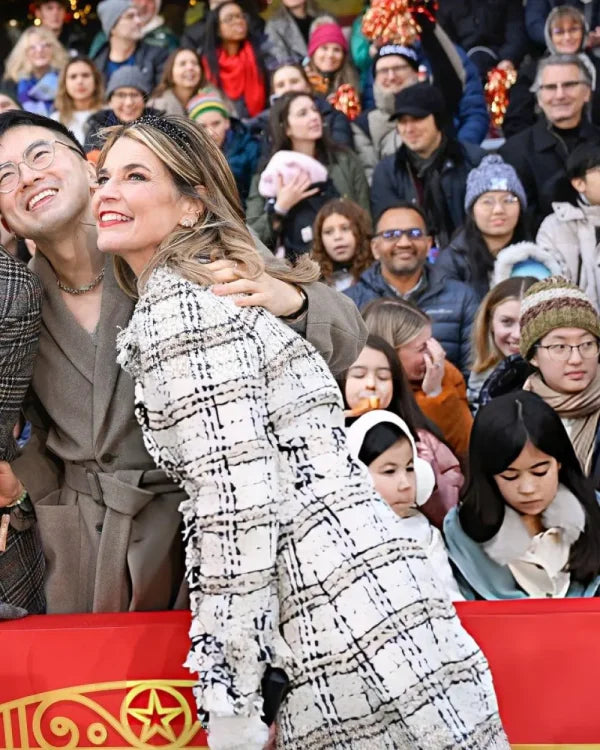 Macy’s Thanksgiving Day Parade Savannah Guthrie Coat