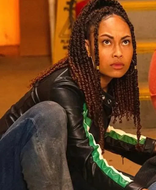 School Spirits S03 Claire Zomer Leather Jacket