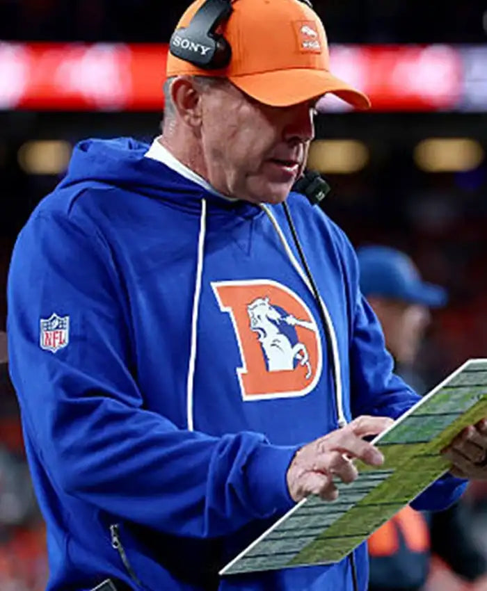 Sean Payton Denver Broncos Sideline Hoodie WorthVee
