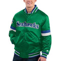 Seattle Seahawks Gridiron Classics Home Game Satin Jacket
