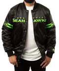 Seattle Seahawks Starter Black Jacket