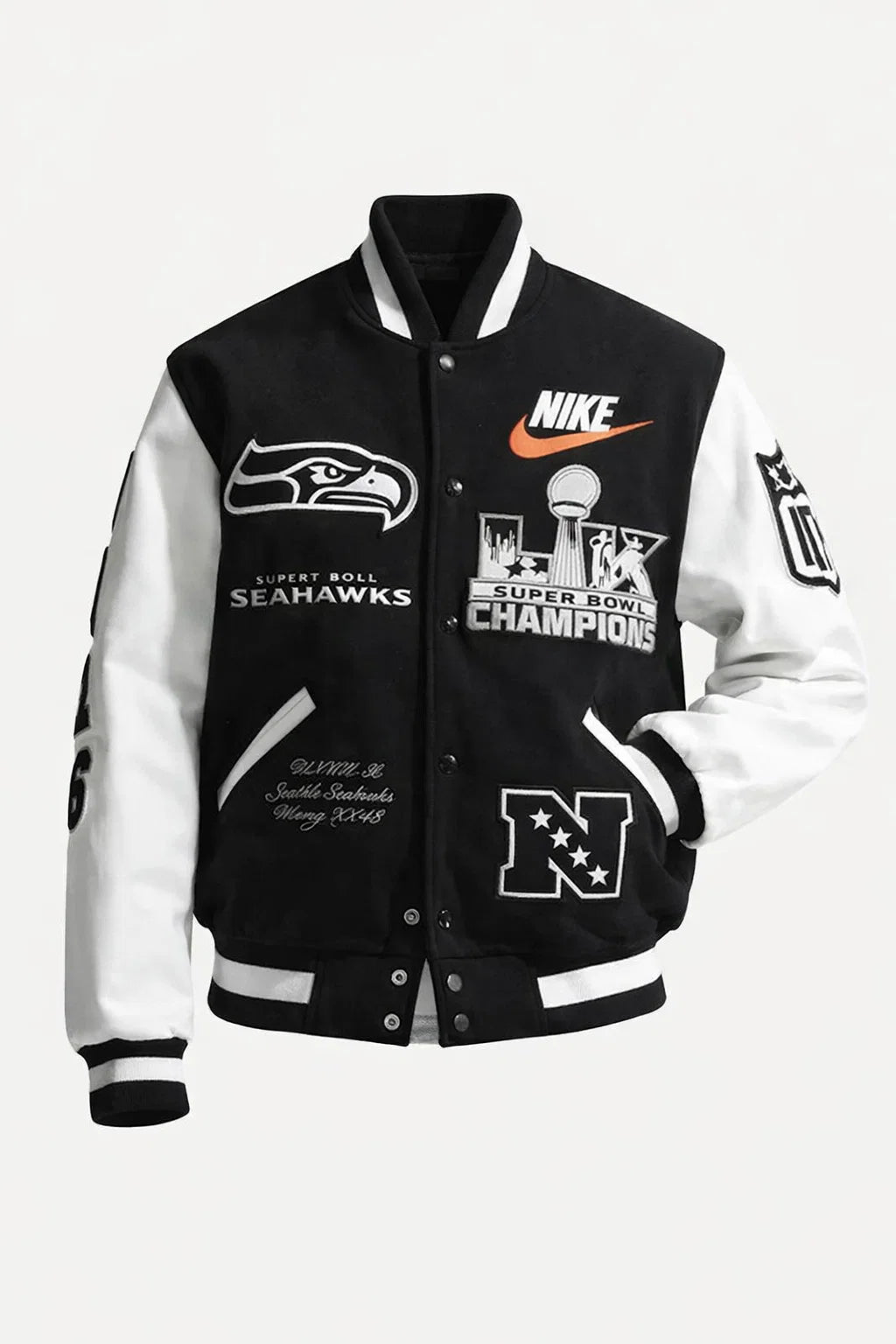 Seattle Seahawks Super Bowl LX Champions Destroyer Jacket