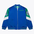 Seattle Seahawks Throw It Back Heavyweight Satin Jacket WorthVee