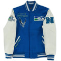 Seattle Seahawks Wool and Leather Varsity Jacket
