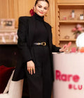 Selena Gomez Galentines Party 2025 Black Suit