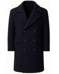 Shelter Jason Statham Black Wool Coat