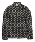 Sherri Jawn Murray’s Black Floral Shirt Jacket