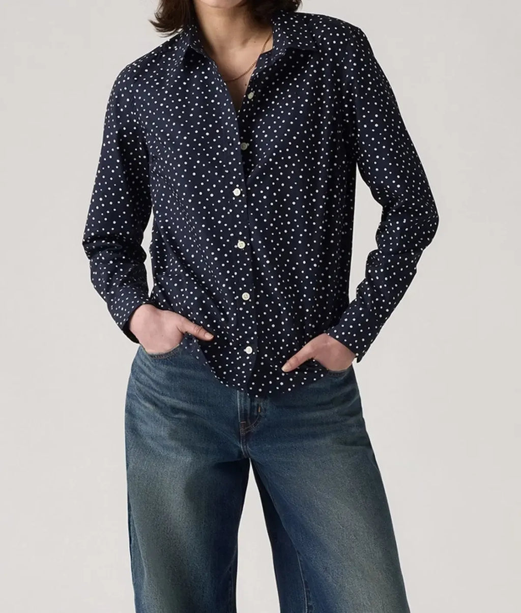 Shetland S10 Alison McIntosh Dot Blouse
