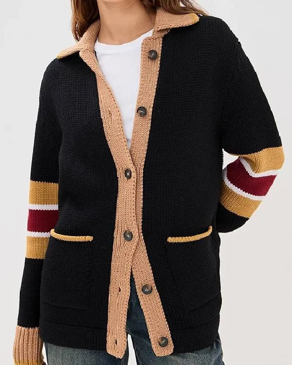 Shrinking S03 Christa Miller Black Cardigan