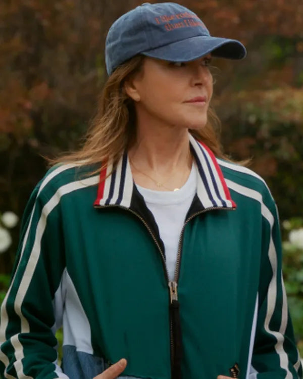 Shrinking S03 Christa Miller Denim Track Jacket