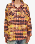 Shrinking S03 Christa Miller Plaid Shirt