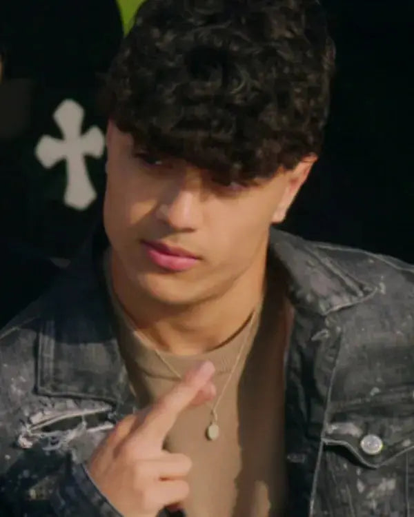 Simon Cowell The Next Act S01 Distressed-Effect Denim Jacket WorthVee