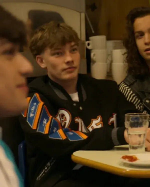 Simon Cowell The Next Act S01 Off-White Varsity Jacket WorthVee