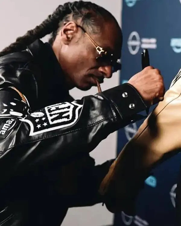 Snoop Dogg Jeff Hamilton Steelers Leather Jacket