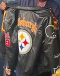 Snoop Dogg Jeff Hamilton Steelers Leather Jacket