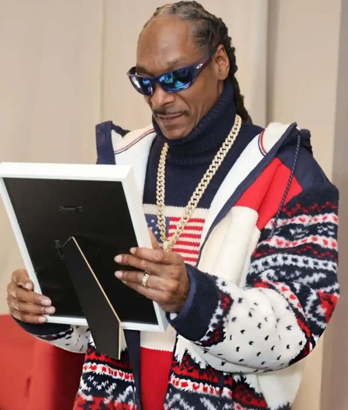 Snoop Dogg 2026 Milano Cortina Olympics Zipper Hoodie