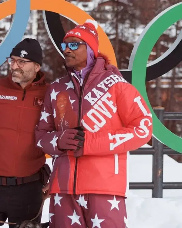 Snoop Dogg Kaysha Love Milano Cortina 2026 Winter Olympics Jacket