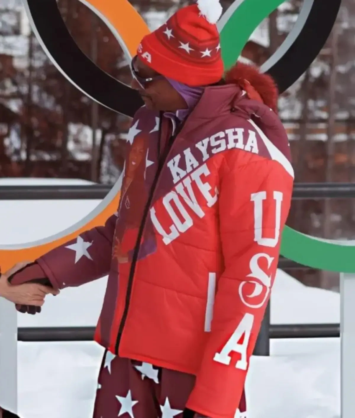 Snoop Dogg Kaysha Love Milano Cortina 2026 Winter Olympics Jacket