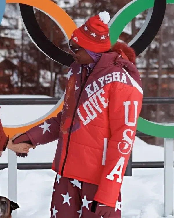 Snoop Dogg Kaysha Love Milano Cortina 2026 Winter Olympics Jacket
