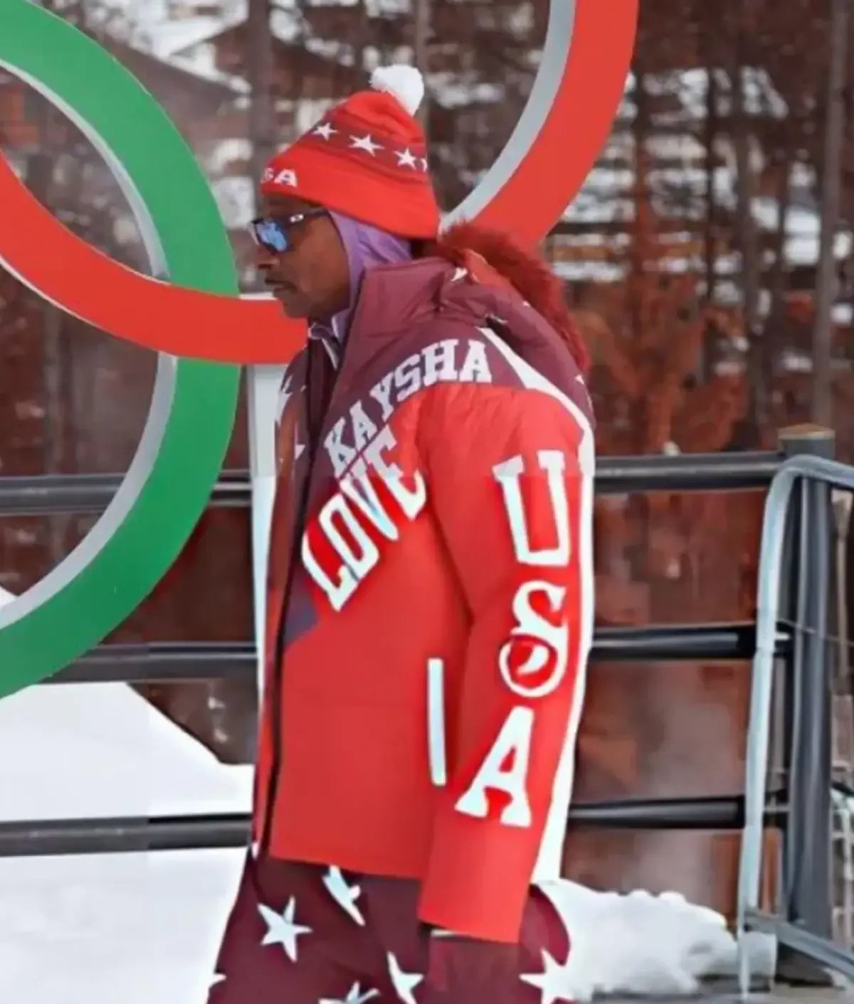 Snoop Dogg Kaysha Love Milano Cortina 2026 Winter Olympics Jacket