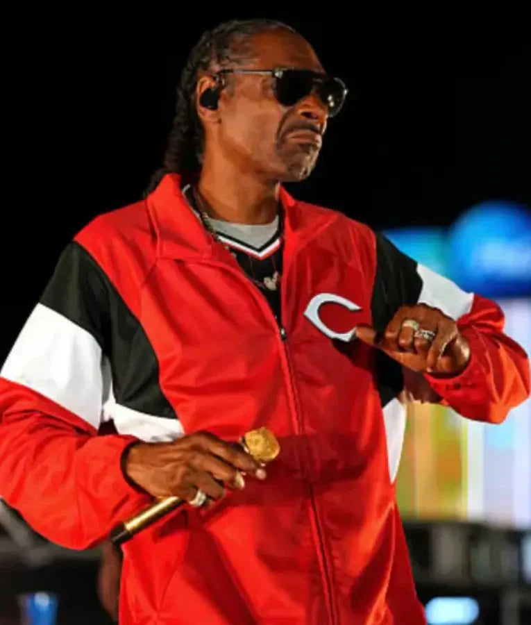 Snoop Dogg Philadelphia Phillies vs Cincinnati Reds 2025 Red Jacket Clanton Jacket