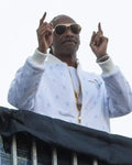 Snoop Dogg White Winter Olympics Milano Cortina 2026 Jacket