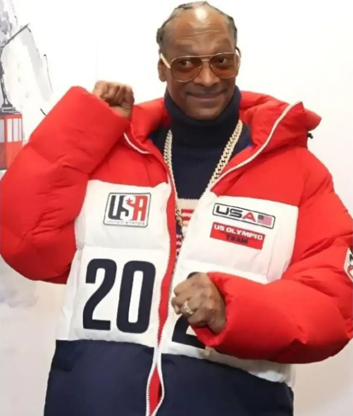 Snoop Dogg Winter Olympics 2026 Team USA Closing Ceremony Jacket