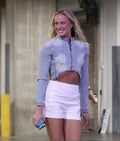 Sophie Cunningham Indiana Fever Denim Jacket