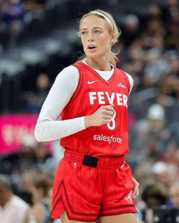 Sophie Cunningham Indiana Fever Red Jersey WorthVee