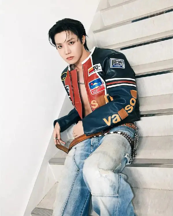 J Hope Killin’ It Girl Black Leather Jacket