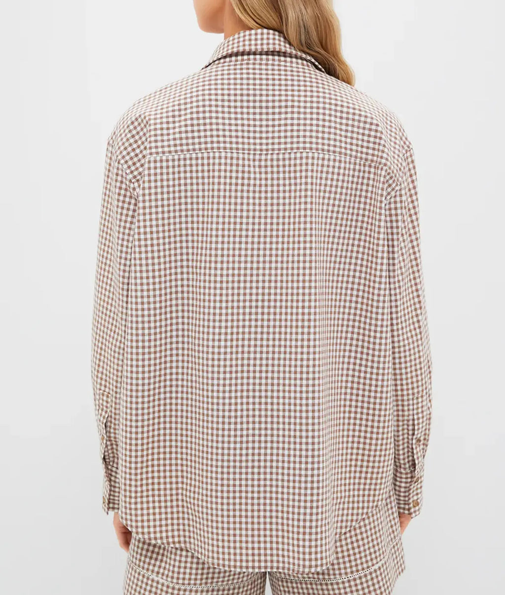 Southern Charm S11 Madison Lecroy Gingham Shirt
