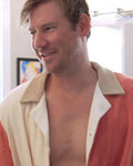 Southern Charm S11 Austen Kroll Pink Beige Cabana Shirt