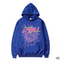 Sp5der 555555 Young Thug Hoodie Blue Clanton Jacket