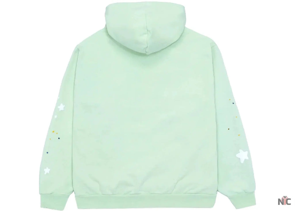 Sp5der SP5 Mint Hoodie Clanton Jacket