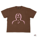 Sp5der Thug T-shirt Brown Angel Clanton Jacket