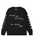 Sparking Up My Darkest Night Crewneck Sweatshirt