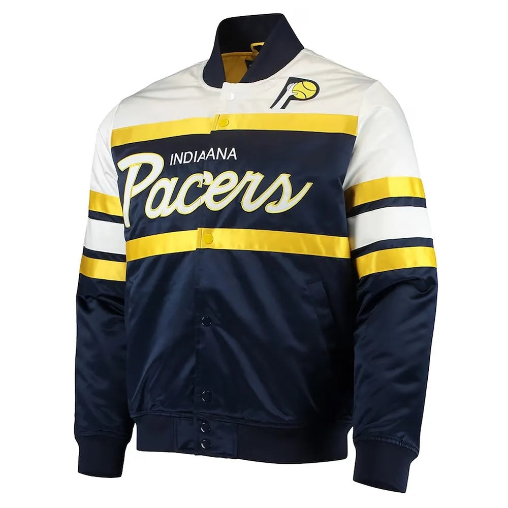 Special Script Indiana Pacers Navy Jacket WorthVee