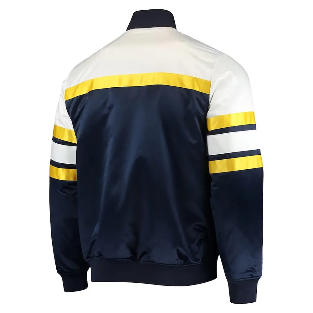 Special Script Indiana Pacers Navy Jacket WorthVee