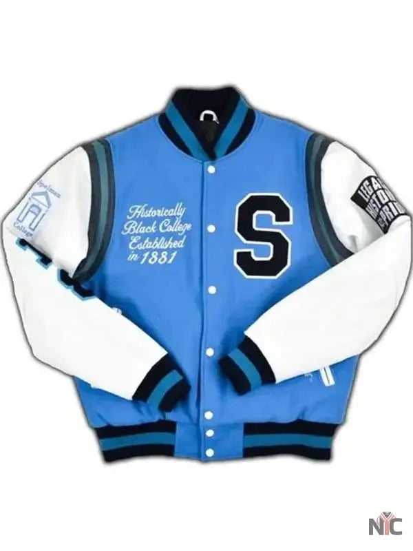 Spelman College Letterman Jacket Clanton Jacket