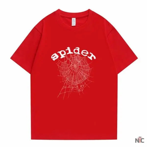 Spider Young Thug King Red T-Shirt Clanton Jacket