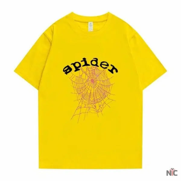 Spider Young Thug King Yellow T-Shirt Clanton Jacket