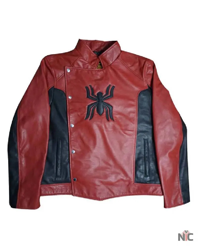 Spiderman Last Stand Leather Jacket Clanton Jacket
