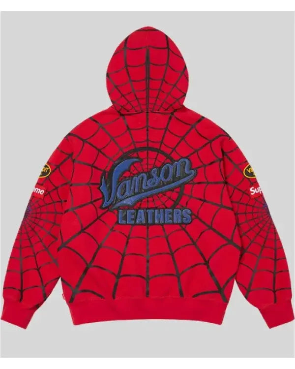 Spiderman Zip Up Hoodie