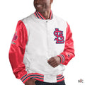 St Louis Cardinals The Legend White Satin Jacket Clanton Jacket
