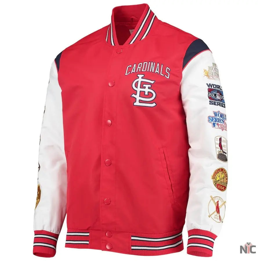 St Louis Cardinals World Series Champions Jacket Clanton Jacket