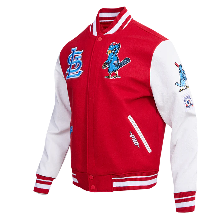 St. Louis Cardinals Retro Classic Rib Wool Varsity Jacket WorthVee