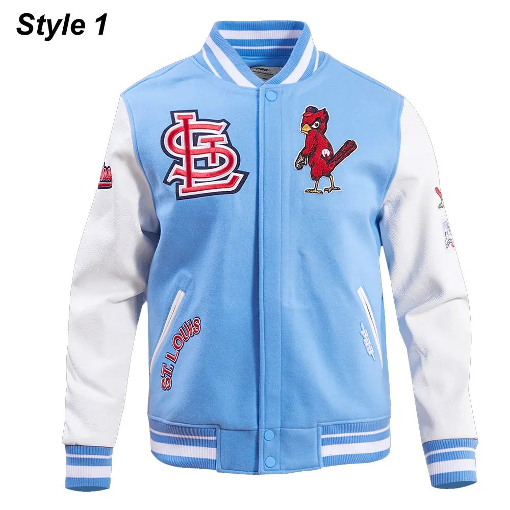 St. Louis Cardinals Retro Classic Varsity Jacket WorthVee