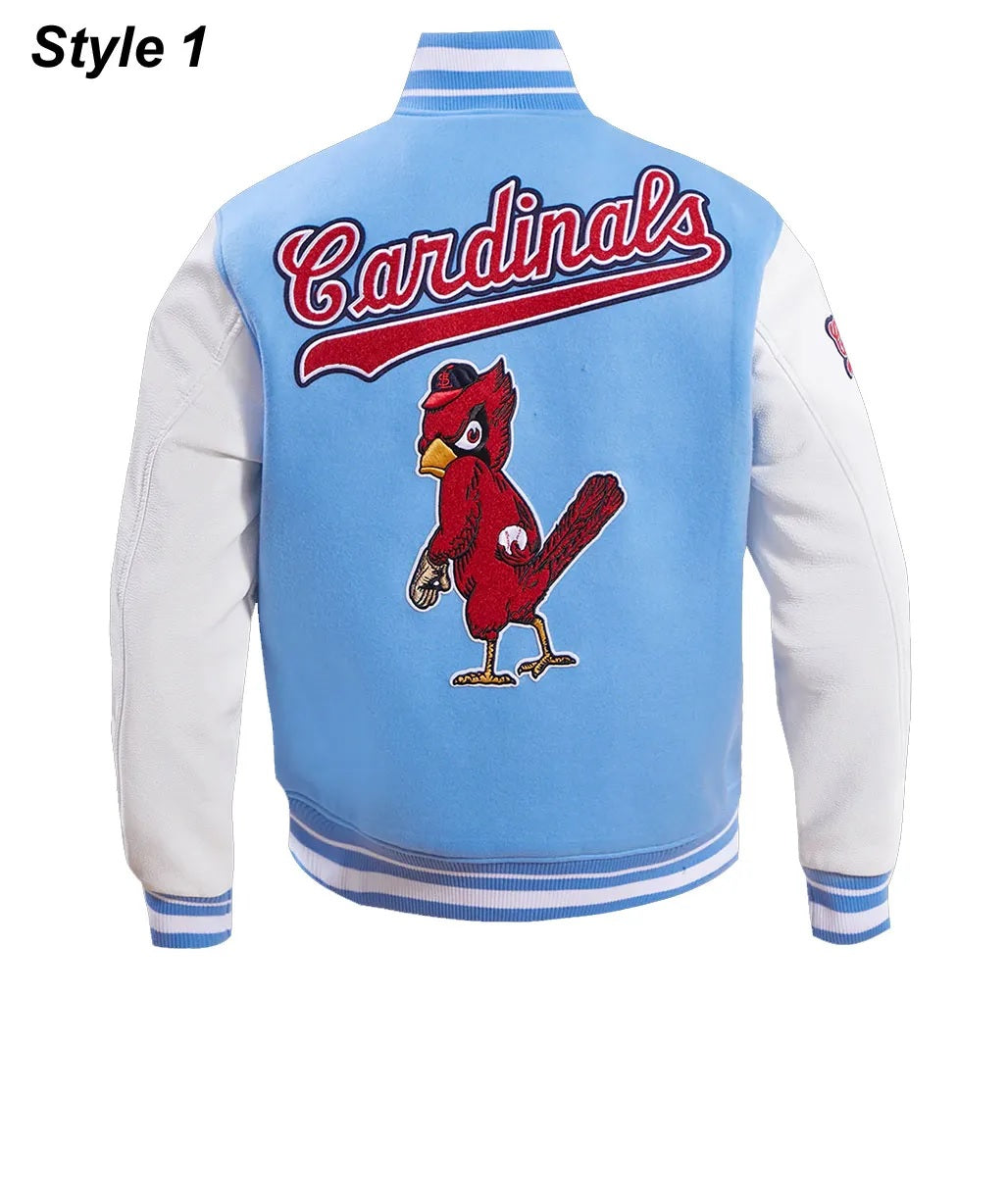 St. Louis Cardinals Retro Classic Varsity Jacket WorthVee